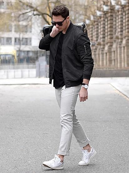TACVASEN Men's Bomber Jacket
