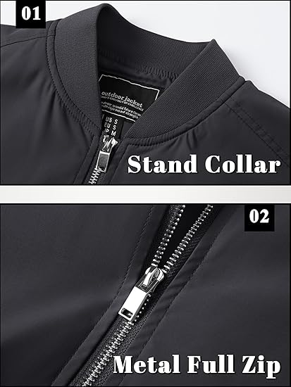 TACVASEN Men's Bomber Jacket