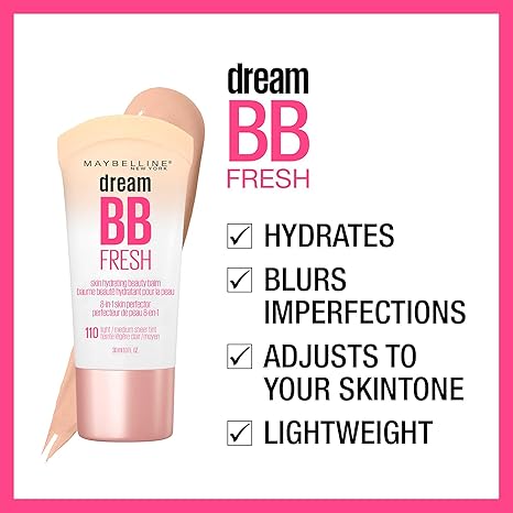 Maybelline Dream Fresh Skin Hydrating BB cream