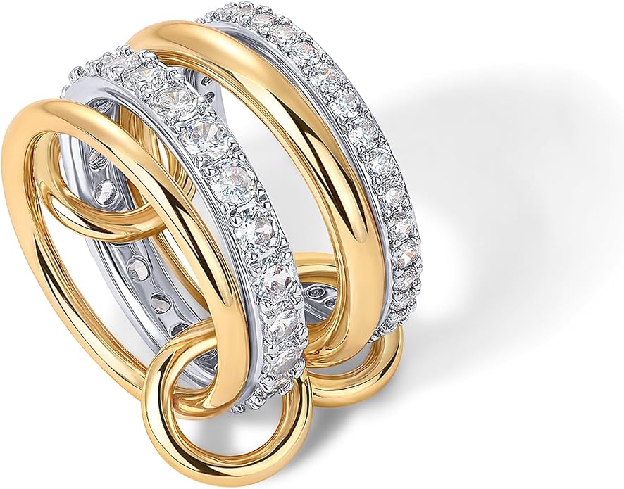 Interlocked Stackable Rings