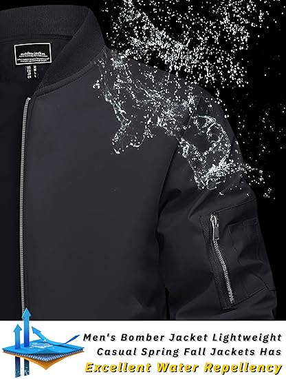 TACVASEN Men's Bomber Jacket
