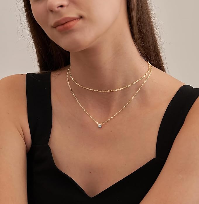 Tewiky Diamond Necklaces for Women