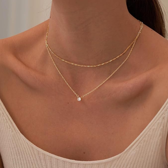 Tewiky Diamond Necklaces for Women