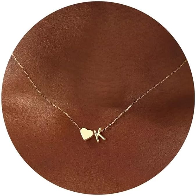 Turandoss Easter Basket Stuffers Dainty Heart Necklaces