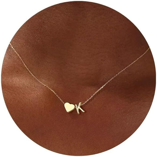 Turandoss Easter Basket Stuffers Dainty Heart Necklaces