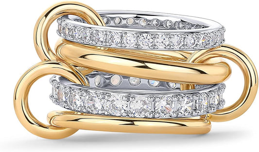 Interlocked Stackable Rings