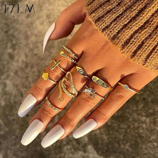 Ring Sets for Women Non Tarnish