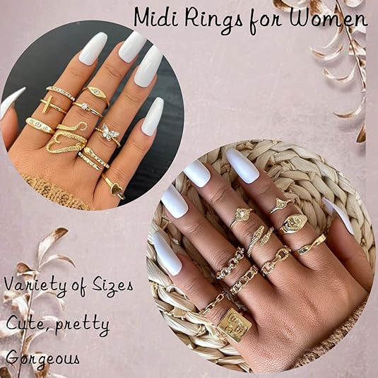 Ring Sets for Women Non Tarnish