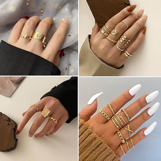 Ring Sets for Women Non Tarnish