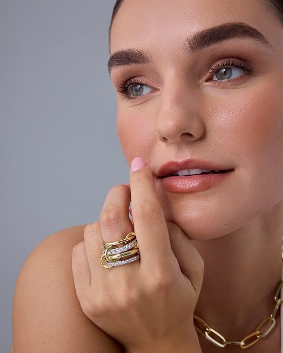 Interlocked Stackable Rings