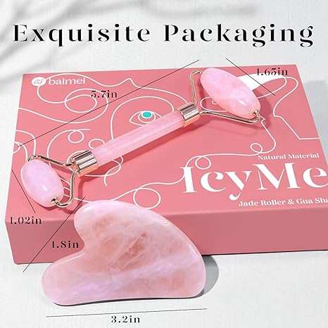 BAIMEI IcyMe Jade Roller &amp; Gua Sha