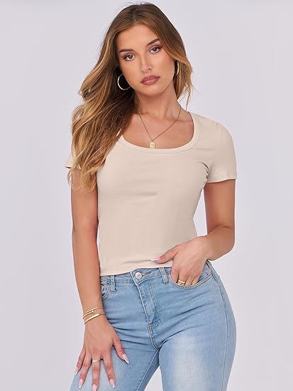 ANRABESS Women Short Sleeve