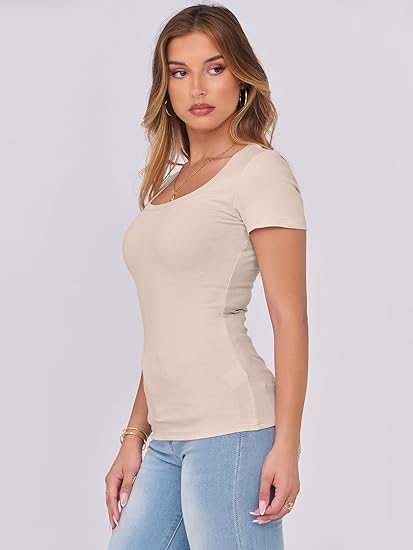 ANRABESS Women Short Sleeve
